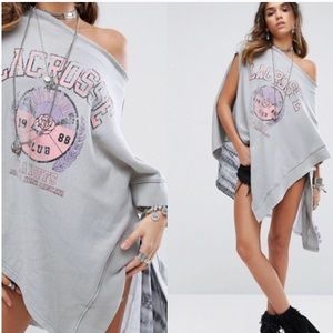 Free people pullover oversized NWT